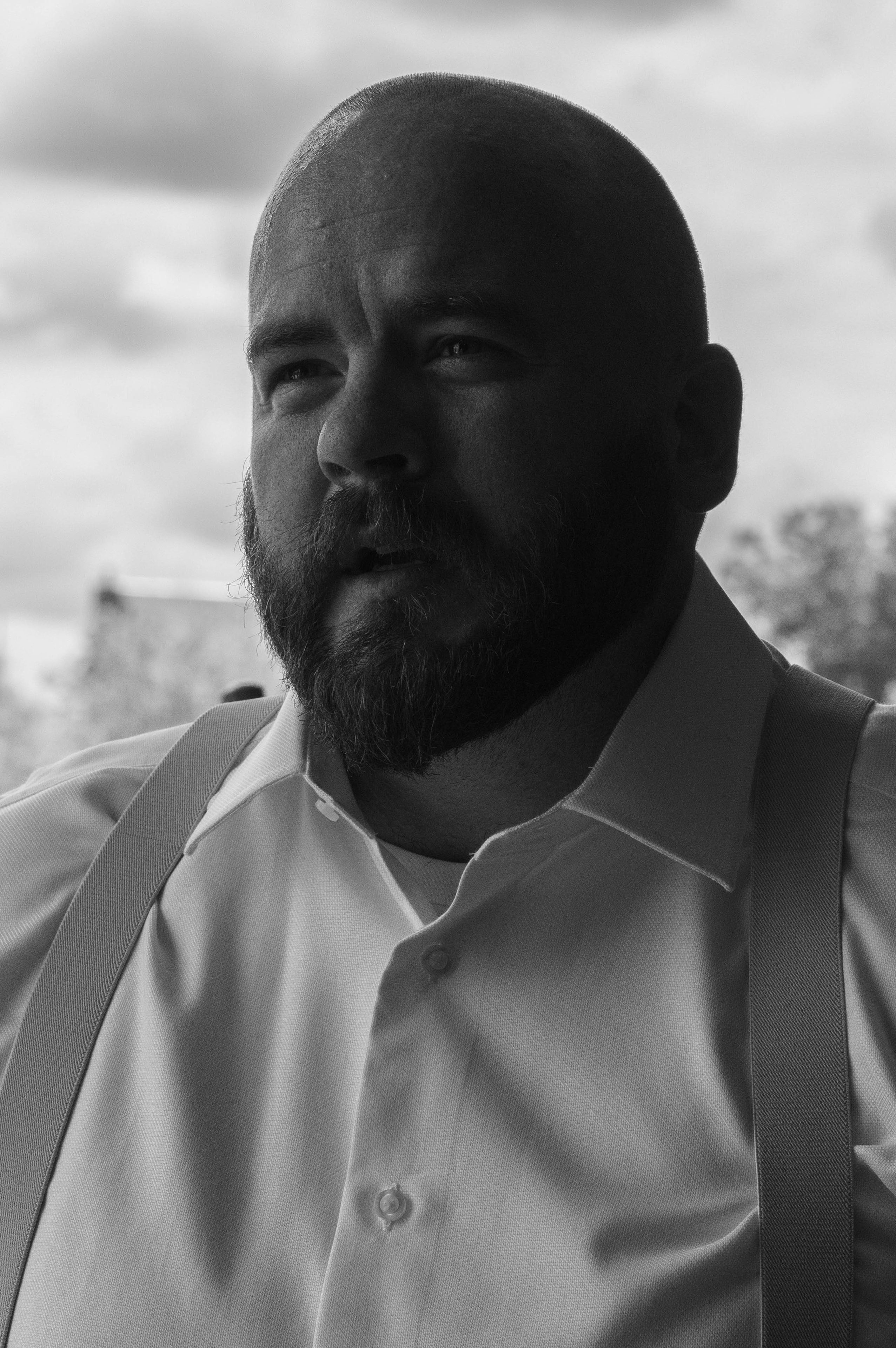 Groom portrait suit — Tethered Light Productions